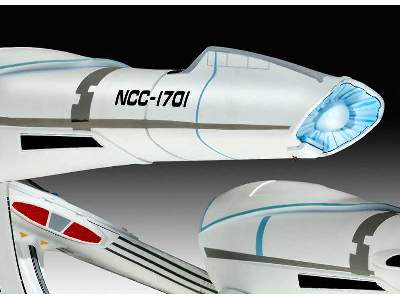 STAR TREK U.S.S. Enterprise - 2 modele - zestaw podarunkowy - zdjęcie 6