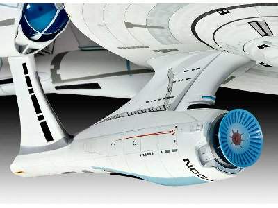 STAR TREK U.S.S. Enterprise - 2 modele - zestaw podarunkowy - zdjęcie 7