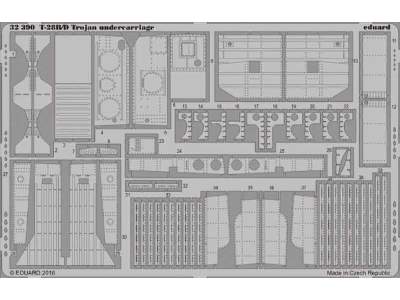 T-28B/ D Trojan undercarriage 1/32 - Kitty Hawk - zdjęcie 1