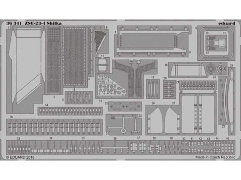 ZSU-23-4 Shilka 1/35 - Meng - zdjęcie 1 ZSU-23-4 Shilka 1/35 - Meng - zdjęcie 1