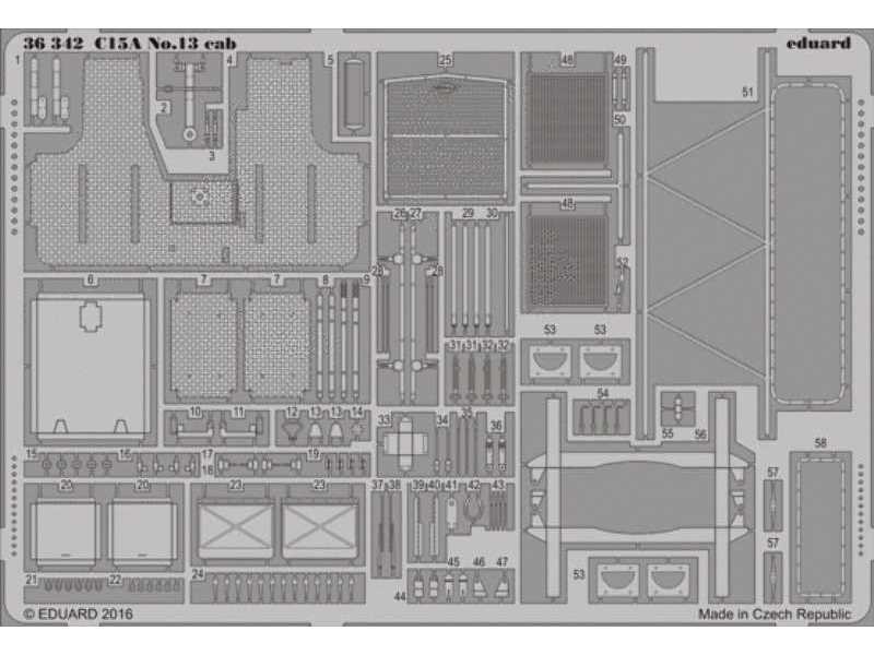 C15A No.13 cab 1/35 - Ibg - zdjęcie 1 C15A No.13 cab 1/35 - Ibg - zdjęcie 1