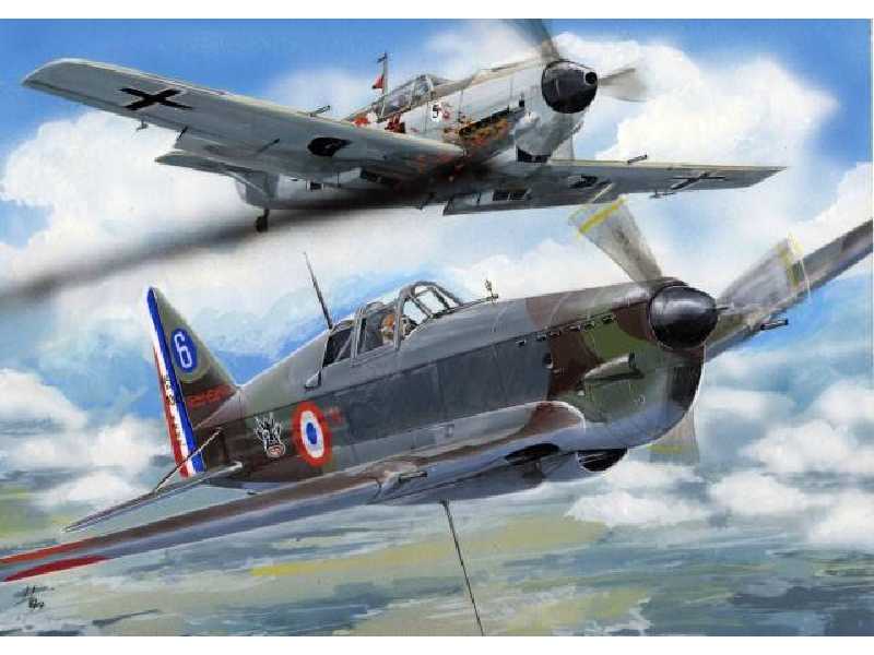 Morane Saulnier M.S. 406 - Francja 1940 - zdjęcie 1 Morane Saulnier M.S. 406 - Francja 1940 - zdjęcie 1