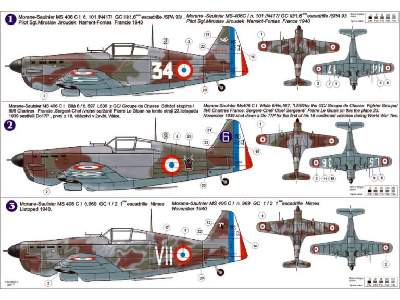 Morane Saulnier M.S. 406 - Francja 1940 - zdjęcie 2