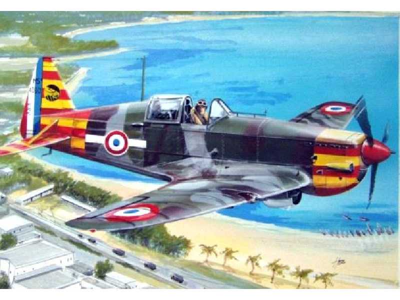 Morane Saulnier M.S. 406 - Afryka - zdjęcie 1 Morane Saulnier M.S. 406 - Afryka - zdjęcie 1
