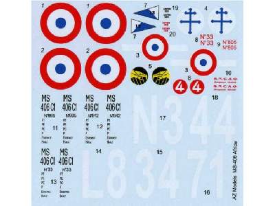 Morane Saulnier M.S. 406 - Afryka - zdjęcie 3