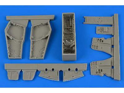 F-4J/S Phantom II wheel bay - Academy - zdjęcie 1