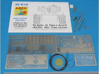 Tiger I, Ausf.E Pz.Kpfw. VI –późna wersja (zestaw premium) - zdjęcie 2