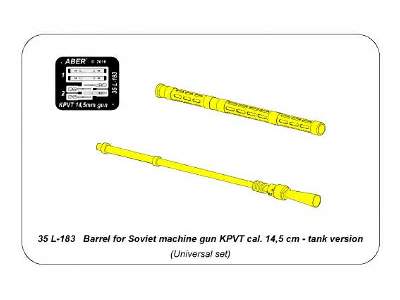 Lufa do karabinu maszynowego KPVT 14,5 cm - wersja czołgowa - zdjęcie 7