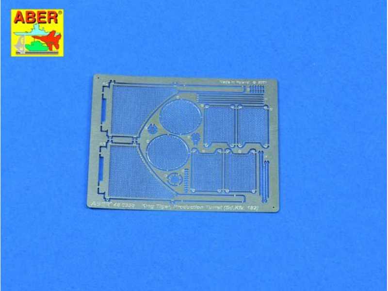 Siatki do niemieckiego czołgu King Tiger (Henshel Turret) - zdjęcie 1