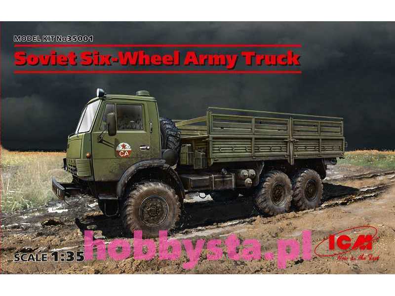 Kamaz - sowiecka ciężarówka - zdjęcie 1 Kamaz - sowiecka ciężarówka - zdjęcie 1