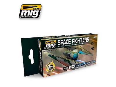 Space Fighters Sci-fi Colors - zdjęcie 1