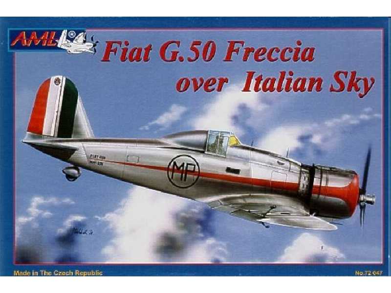 Fiat G.50 Freccia over Italian sky - zdjęcie 1 Fiat G.50 Freccia over Italian sky - zdjęcie 1