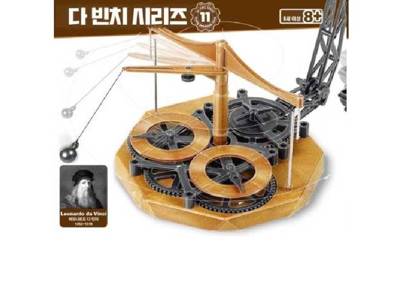 Leonardo Da Vinci - Zegar z latającym wahadłem - zdjęcie 1