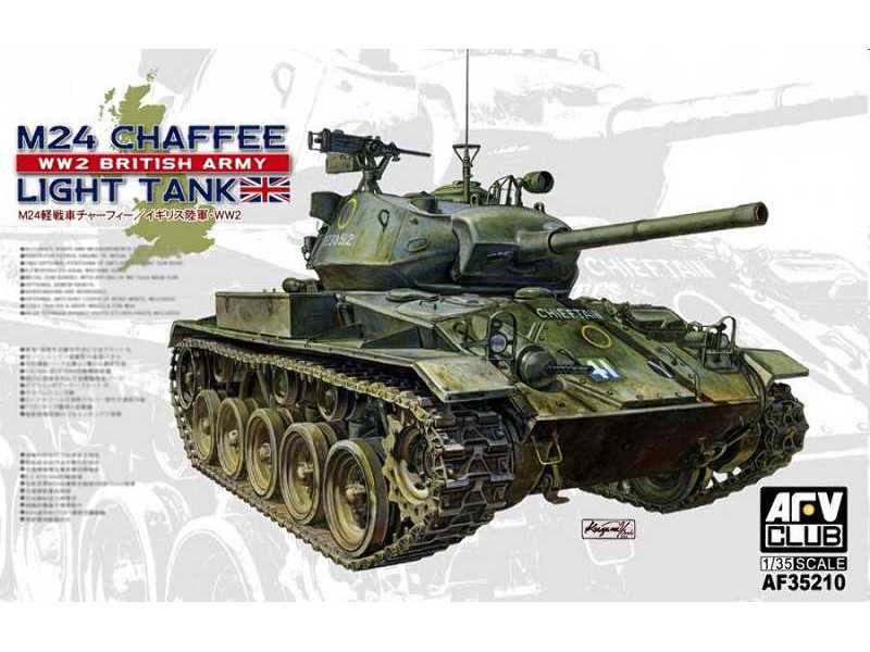 M24 Chaffee tank WW 2 British Army version - zdjęcie 1 M24 Chaffee tank WW 2 British Army version - zdjęcie 1