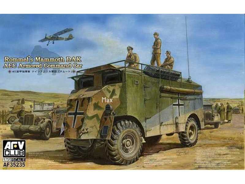 Rommels Mammoth DAK AEC Armoured Command Car - zdjęcie 1