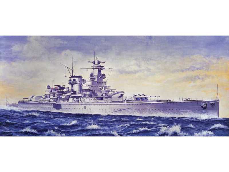 Admiral Scheer - pancernik kieszonkowy - zdjęcie 1 Admiral Scheer - pancernik kieszonkowy - zdjęcie 1