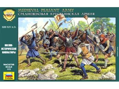 Figurki - Średniowieczna armia chłopska  (XIII - XV w. n.e.) - zdjęcie 1
