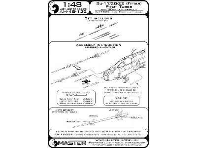 Su-17, Su-20, Su-22 (Fitter) - Rurki Pitota i lufy działek 30mm - zdjęcie 1