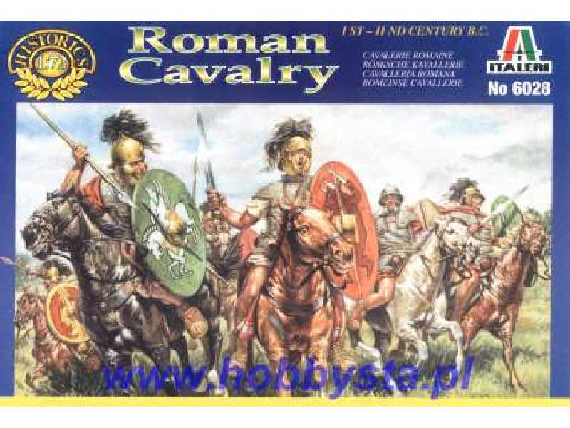 Figurki - Rzymska kawaleria I-II w p.n.e. - zdjęcie 1