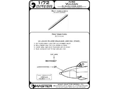 Avro Vulcan - wysięgnik sondy tankowania - zdjęcie 1