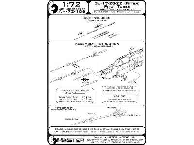 Su-17, Su-20, Su-22 (Fitter) - Rurki Pitota i lufy działek 30mm - zdjęcie 1