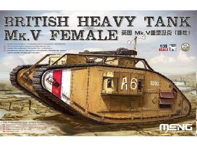 Mk.V Female - ciężki czołg brytyjski - zdjęcie 1