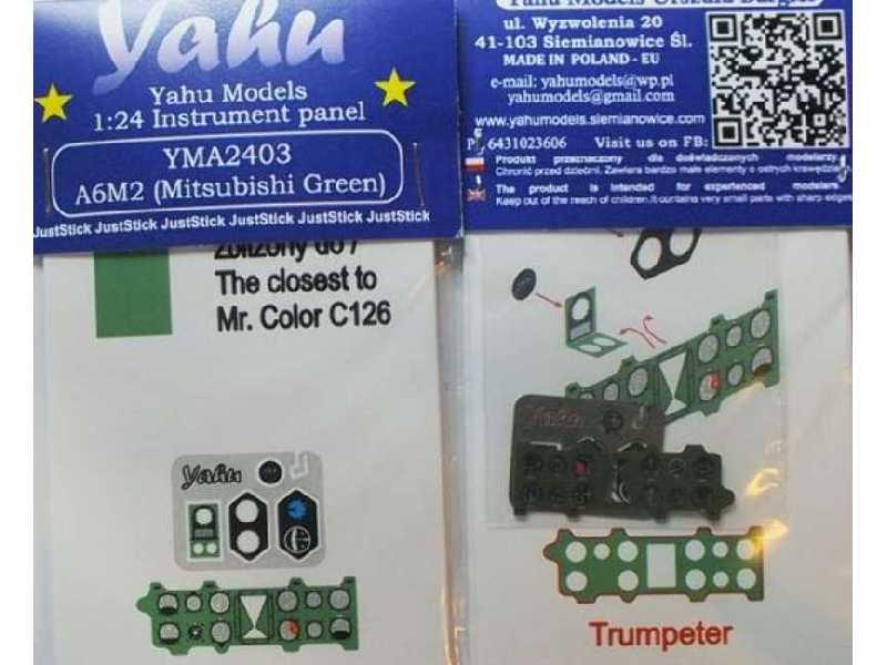 A6M2 (Mitsubishi green) Trumpeter - zdjęcie 1 A6M2 (Mitsubishi green) Trumpeter - zdjęcie 1