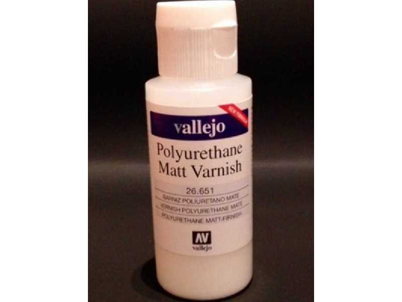 Lakier poliuretanowy matowy - 60ml - zdjęcie 1 Lakier poliuretanowy matowy - 60ml - zdjęcie 1