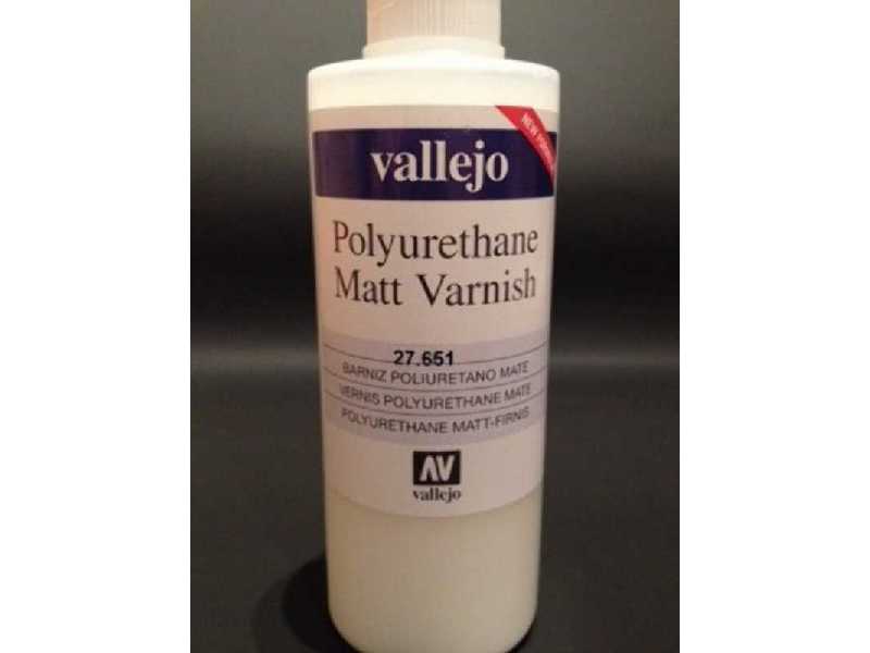 Lakier poliuretanowy matowy - 200ml - zdjęcie 1 Lakier poliuretanowy matowy - 200ml - zdjęcie 1