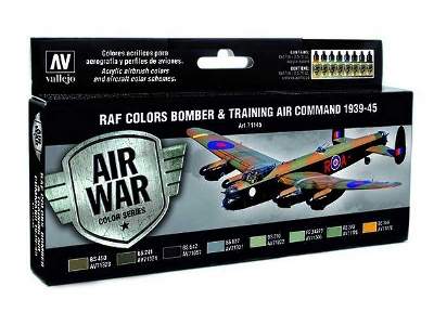 Zestaw farb Model Air RAF Bomber &amp; Training 39-45 - 8 szt. - zdjęcie 1