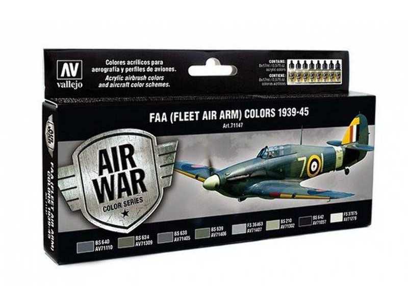 Zestaw Model Air FAA (Fleet Air Arm) Colors 1939-1945 8 szt. - zdjęcie 1 Zestaw Model Air FAA (Fleet Air Arm) Colors 1939-1945 8 szt. - zdjęcie 1