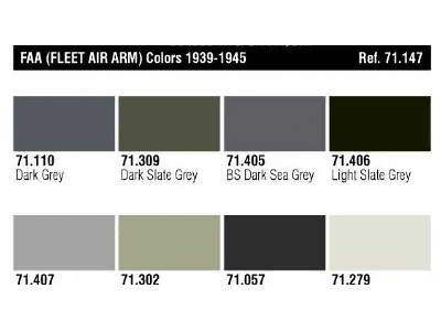 Zestaw Model Air FAA (Fleet Air Arm) Colors 1939-1945  8 szt. - zdjęcie 3