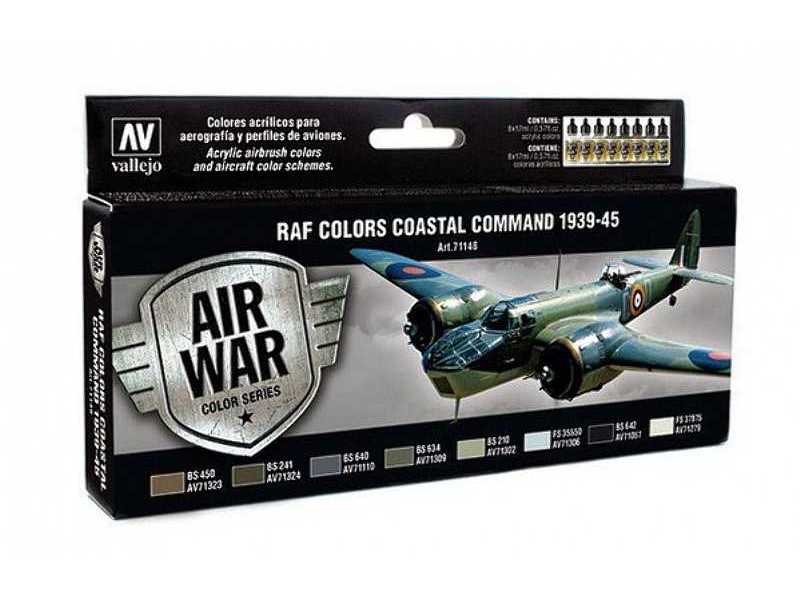 Zestaw Model Air RAF Colors Coastal Command 1939-1945 - 8 szt. - zdjęcie 1 Zestaw Model Air RAF Colors Coastal Command 1939-1945 - 8 szt. - zdjęcie 1