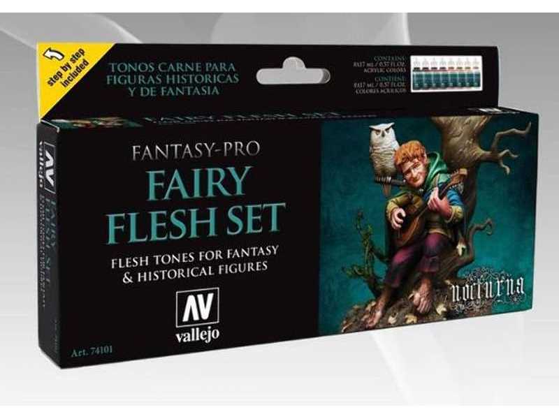 Zestaw farb Fantasy Pro - Fairy Flesh Set - 8 szt. - zdjęcie 1