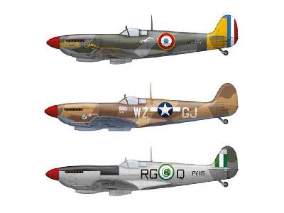 Spitfire Mk Ixc Late Fighter (Plastic Kit) - zdjęcie 3