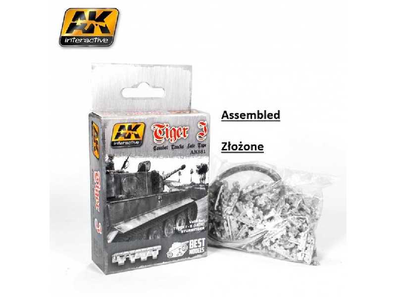 Tiger I Combat Tracks Late Type (Assembled -złożone) - zdjęcie 1 Tiger I Combat Tracks Late Type (Assembled -złożone) - zdjęcie 1