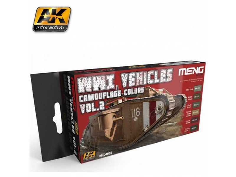WWi Vehicles Vol. 2 Color Set - zdjęcie 1 WWi Vehicles Vol. 2 Color Set - zdjęcie 1