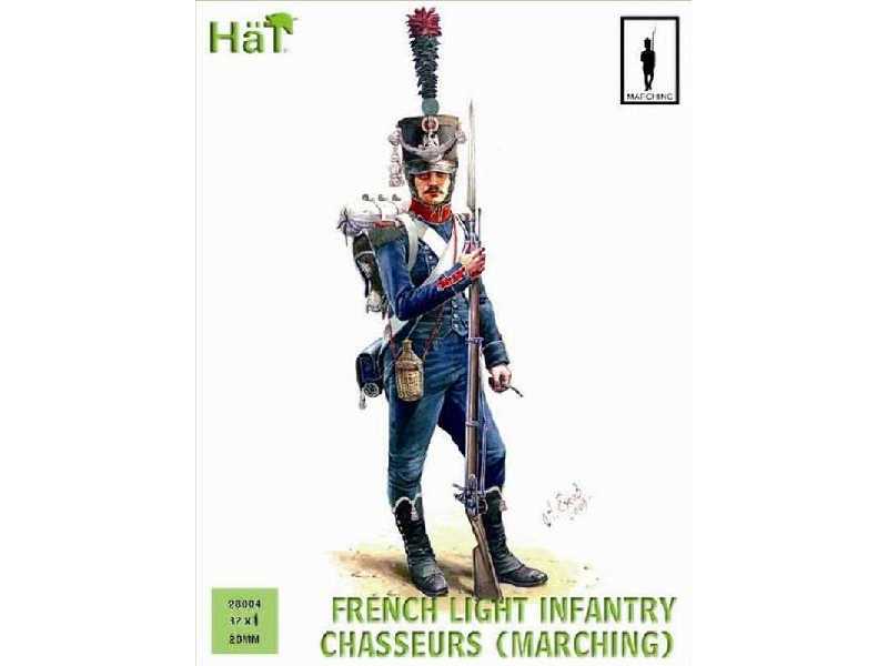 Napoleonic French Chasseurs Marching - zdjęcie 1 Napoleonic French Chasseurs Marching - zdjęcie 1