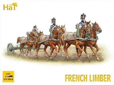 French 6 Horse Limber - zdjęcie 1