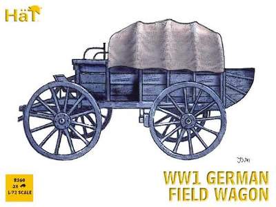 WWI German Horse Drawn Wagon - zdjęcie 1