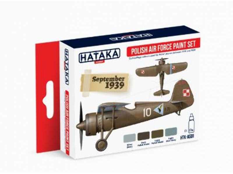 HTK-AS01 Polish Air Force paint set - zdjęcie 1 HTK-AS01 Polish Air Force paint set - zdjęcie 1