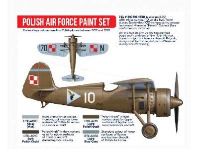 HTK-AS01 Polish Air Force paint set - zdjęcie 3