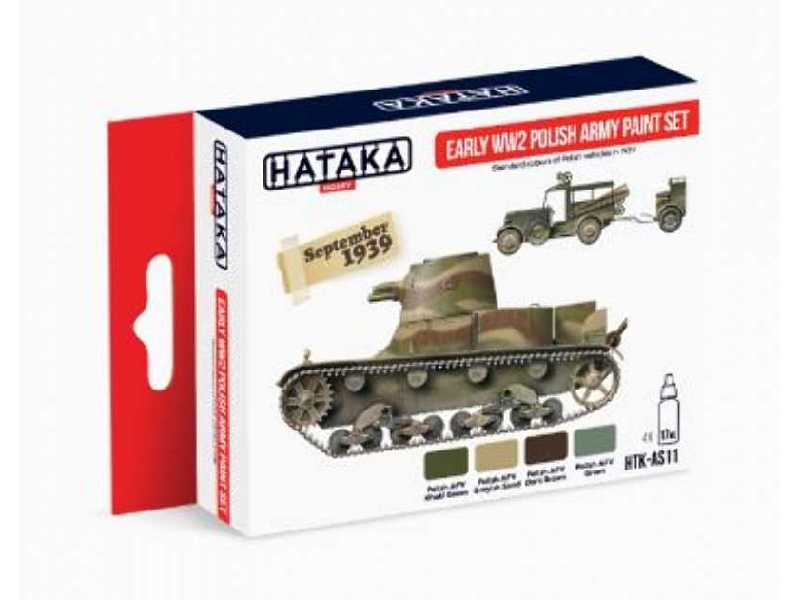 HTK-AS11 Early WW2 Polish Army paint set - zdjęcie 1