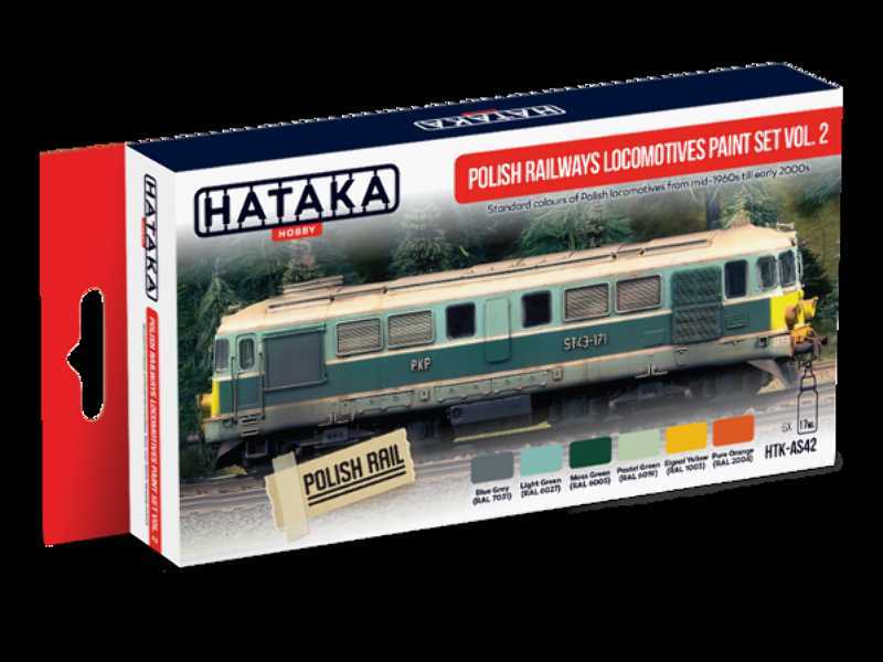 HTK-AS42 Polish Railways locomotives set 2 - zdjęcie 1 HTK-AS42 Polish Railways locomotives set 2 - zdjęcie 1