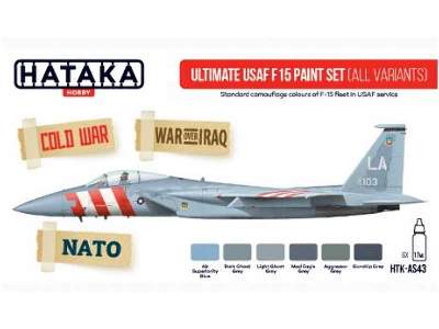 Ultimate USAF F15 Paint Set-All variants - zdjęcie 4