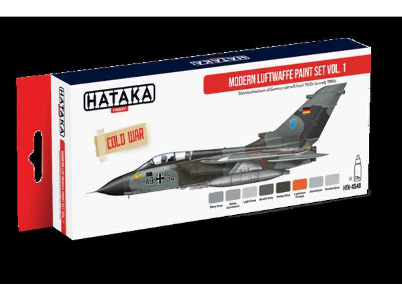 HTK-AS48 Modern Luftwaffe paint set vol.1 - zdjęcie 1 HTK-AS48 Modern Luftwaffe paint set vol.1 - zdjęcie 1