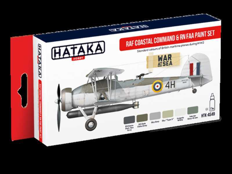 HTK-AS49 RAF Coastal Command &amp; RN FAA paint - zdjęcie 1