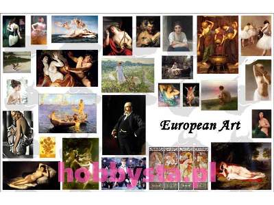 Drukowane plakaty - Malarstwo Europejskie - zdjęcie 1