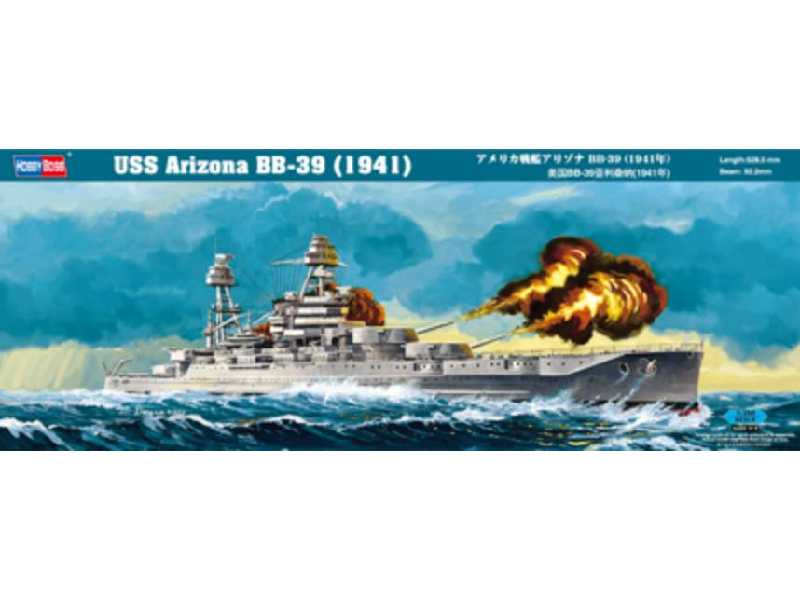 Pancernik USS Arizona BB-39 (1941) - zdjęcie 1 Pancernik USS Arizona BB-39 (1941) - zdjęcie 1