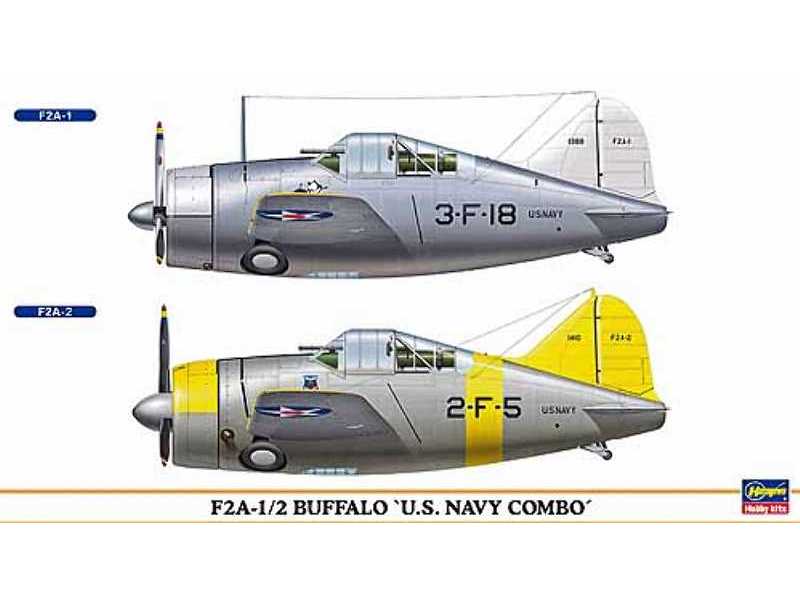 Brewster F2a-1/2 Buffalo US Navy Combo - zdjęcie 1 Brewster F2a-1/2 Buffalo US Navy Combo - zdjęcie 1